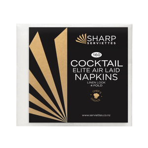 Products: Cocktail Airlaid 4 Fold Napkin