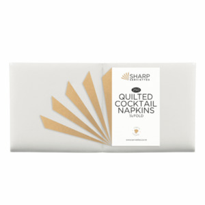 Products: Cocktail Quilted 4 Fold Napkin