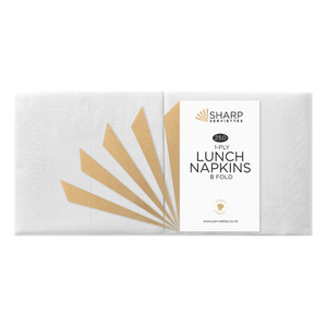 Products: Lunch 1 Ply 8 Fold Napkin