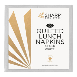 Products: Lunch Quilted 4 Fold Napkin