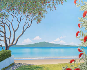 Products: Rangitoto Island from Cheltenham Beach