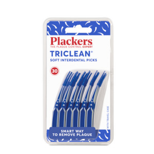 Products: Plackers Triclean Soft Interdental picks 30 pk