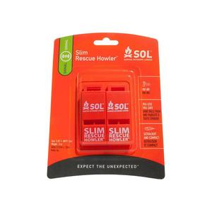 SOL Rescue Howler Whistle 2 Pack