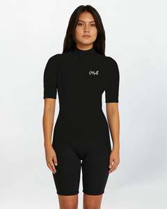 Water Wetsuits: ONeill WMNS REACTOR 2 BZ SS SPRING 2MM
