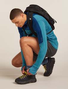 Footwear Socks And Accessories: Icebreaker Mens Merino Blend Run+ Ultralight Crew Fusion Dye