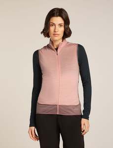Icebreaker Womens Merino Blend 300 RealFleece Descender Vest