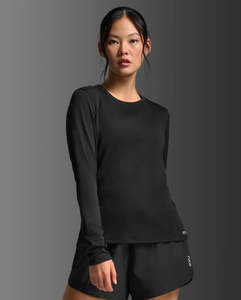 Clothing Tops T Shirts: 2XU Womens Aero Long Sleeve