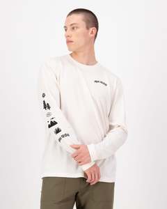 Mons Royale Mens Yonder Merino Organic Cotton Long Sleeve