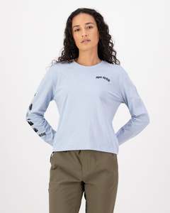 Mons Royale Womens Yonder Merino Organic Cotton Long Sleeve