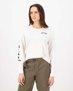 Mons Royale Womens Yonder Merino Organic Cotton Long Sleeve