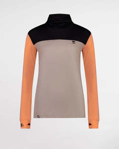 Mons Royale Womens Yotei Merino High Neck Long Sleeve