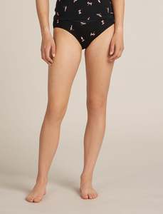 Icebreaker Womens Merino 150 Siren Hipkini Snow Day