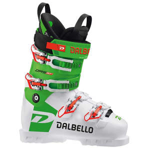 Snow Ski Equipment Ski Boots: Dalbello Youth Drs 90lc Ski Boots - Limegreenwhite 225