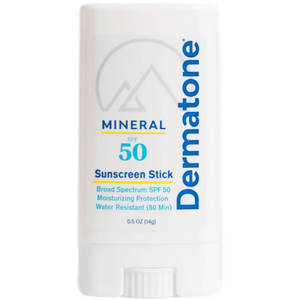 Camping: Dermatone Mineral Sunscreen Stick - Spf 50