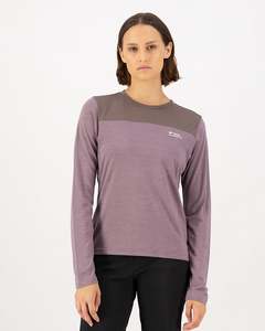 Mons Royale Womens Diversion Merino Bike Jersey Long Sleeve