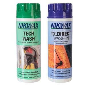 Nikwax Tech Wash And Tx Direct Wash-in Package