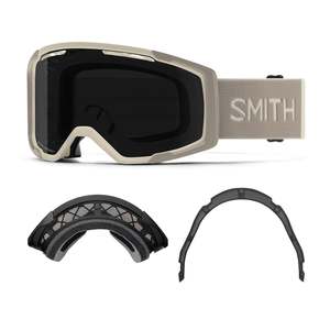 Bike Helmets Protection: Smith Rhythm AF MTB + Dirt Screen Goggles