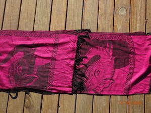 Products: Large Elephant in Purple and Black - ShawlyNot