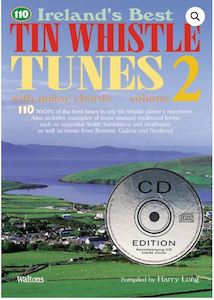 Print Irish/tin Whistle: 110 Best Tin Whistle Vol 2 BK/CD