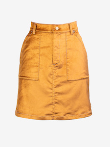 Products: Velvet Skirt - Caramel - Shebby