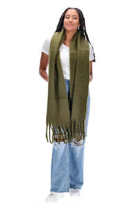 Scarves: Augustine Tassel Scarf