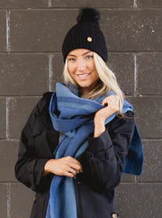 Scarves: Dark Hampton Wool Scarf