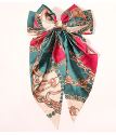 Sisters Matter Satin Chain Bow Hairclip