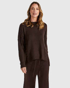 Womans Jersey Hoodie: Fate & Becker Catalina Knit