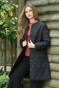 Womans Jersey Hoodie: Coop Love It Or Quilt It Jacket
