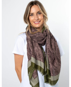 Stella+Gemma Rose and Fern Scarf