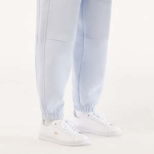 Footwear: Lacoste Carnaby Pro White/Gold Leather