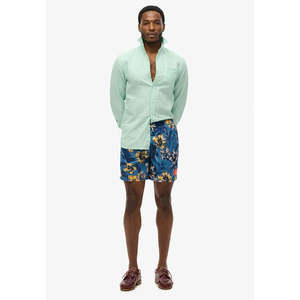 Superdry Swim Short Tropical Blues Hawaiian