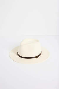 Among The Brave Woven Hat - Short Brim