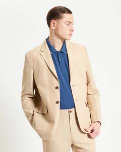 Co Ords Suits: Ben Sherman Blazer in Linen Cotton