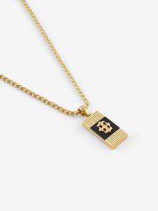 Guess Jewellery: Guess Rebel Moon Necklace Tag Gold