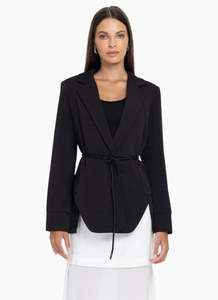 Womens Tops 1: Blak Forever Mine Jacket Black