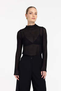 Womens Tops 1: Blak A Little Bit More Top