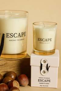 Among The Brave Escape Vanilla Amber 60g Soy