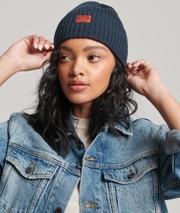 Active Wear: Superdry Workwear Knitted Beanie Hat