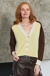 Womans Jersey Hoodie: New London Jeans Cardigan Kingsland