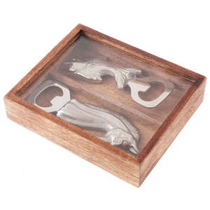 Rembrandt Aluminum Bottle Openers Fish/Horse