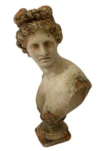 Furniture: Rembrandt Antique Marble Bust