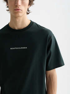 Active Wear: Scotch & Soda Men's Logo Tee