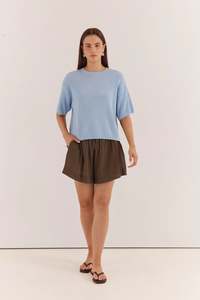 Sass Noni Relaxed Knit Tee