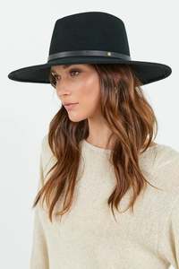 Among The Brave Tahlia Panama Wide Brim Wool Hat
