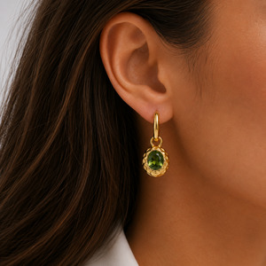 Guess Jewellery: Me The Label Molten Hoop Earrings
