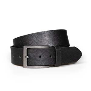 Parisian Belt Unplugged Leather Black