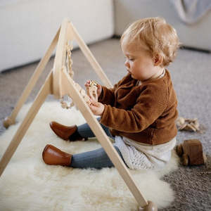 Sheepskin Rugs: Sheepskin Baby Rug - Long Wool - NZ Made