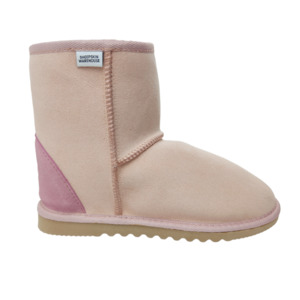 Kids Huia Short Boots - Pink - Sizes 1-7 - SALE!