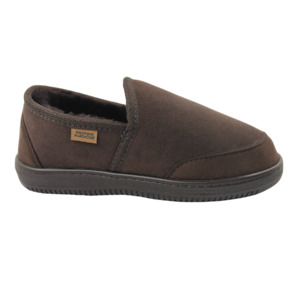 Unisex Kamahi Slippers - Chocolate - NZ Made